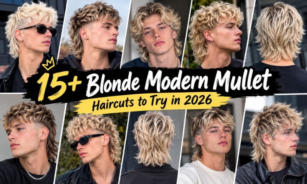 15+ Blonde Modern Mullet Haircuts to Try in 2026 