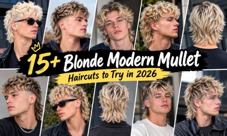 15+ Blonde Modern Mullet Haircuts to Try in 2026