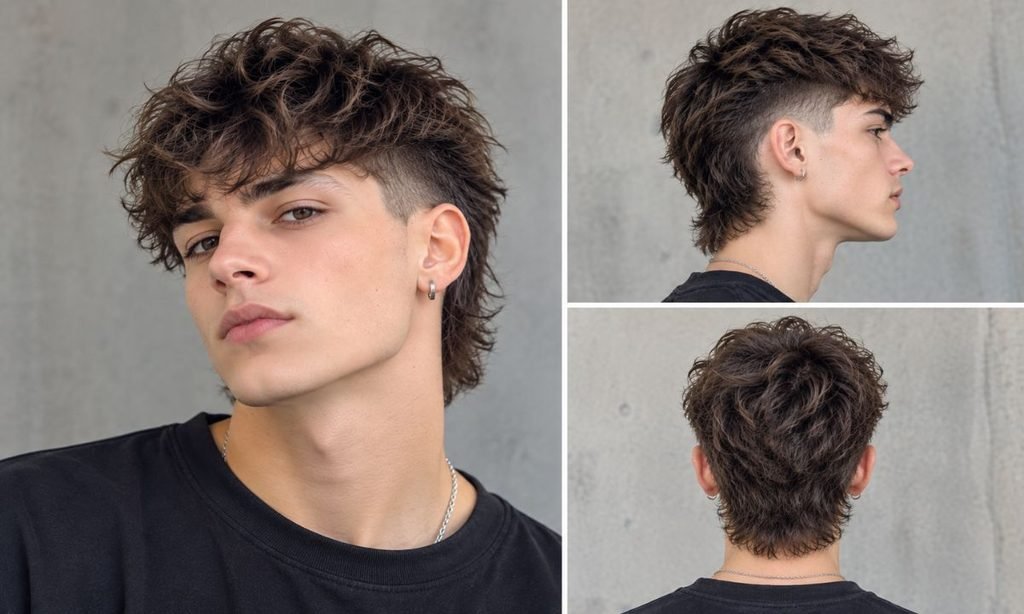 Airy Texture Buzz Mullet