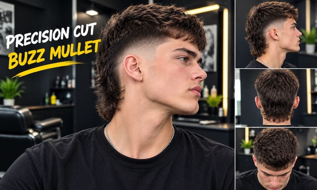 Precision Cut Buzz Mullet