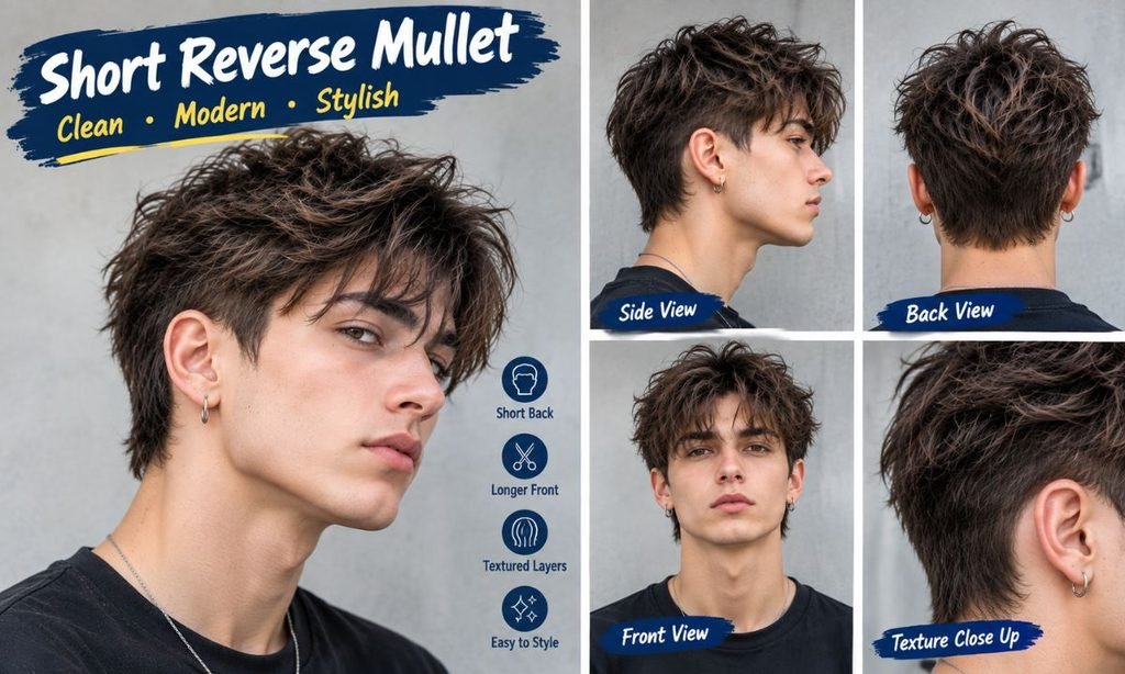Short Reverse Mullet