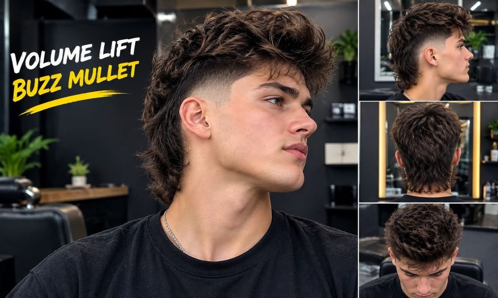 Volume Lift Buzz Mullet