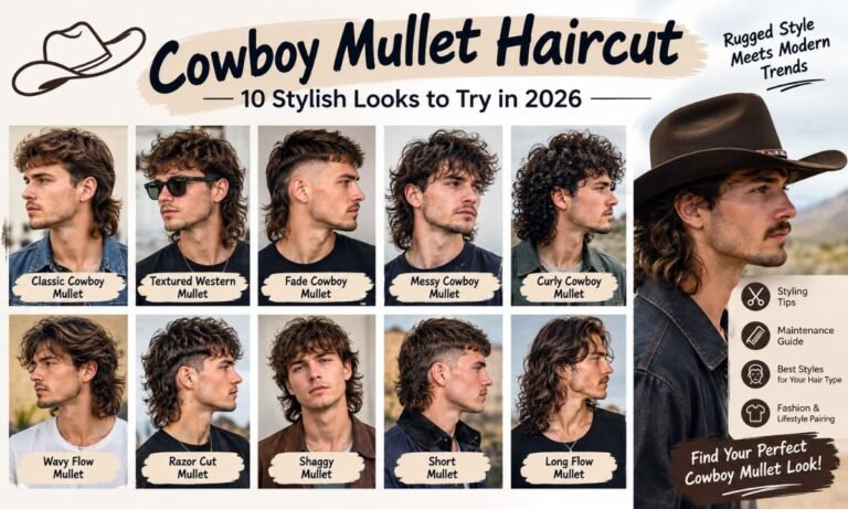 Cowboy Mullet Haircut 10 Stylish Looks to Try in 2026