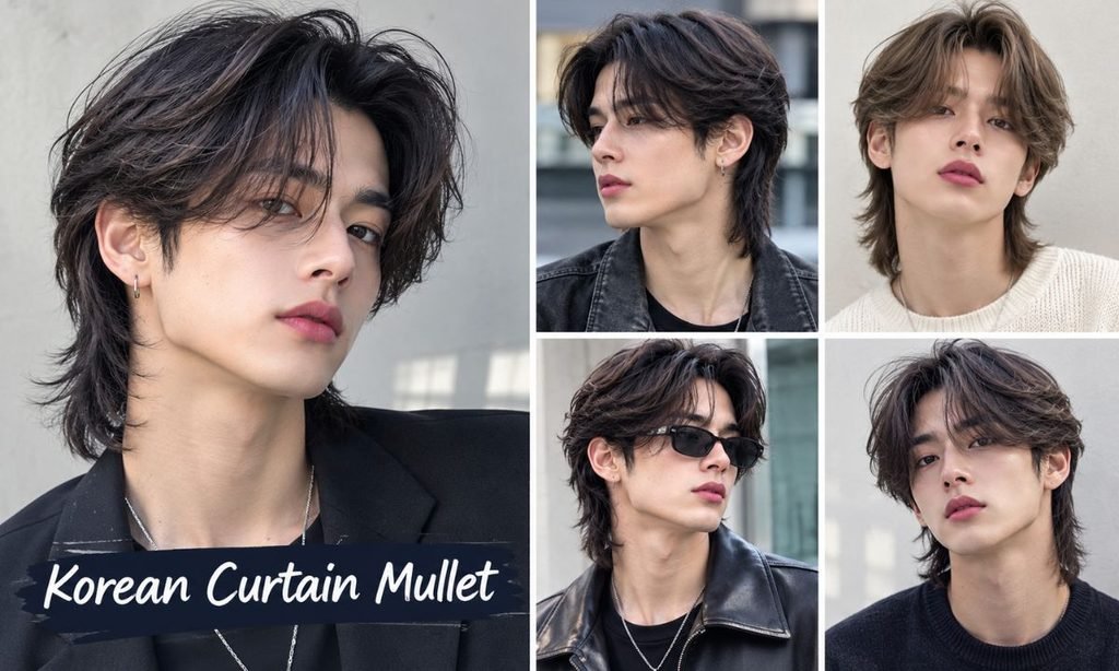 Korean Curtain Mullet