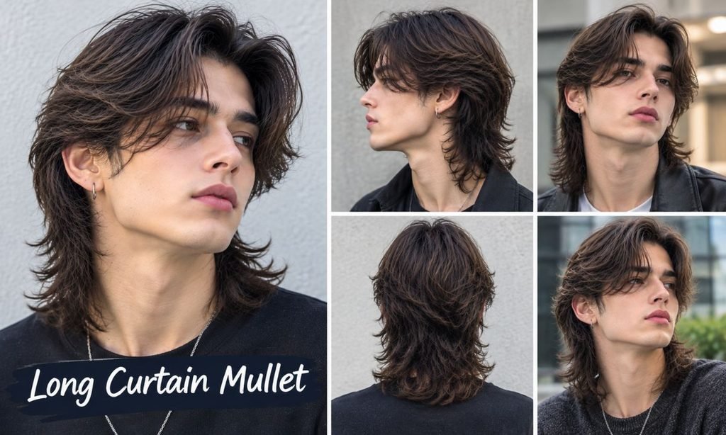 Long Curtain Mullet