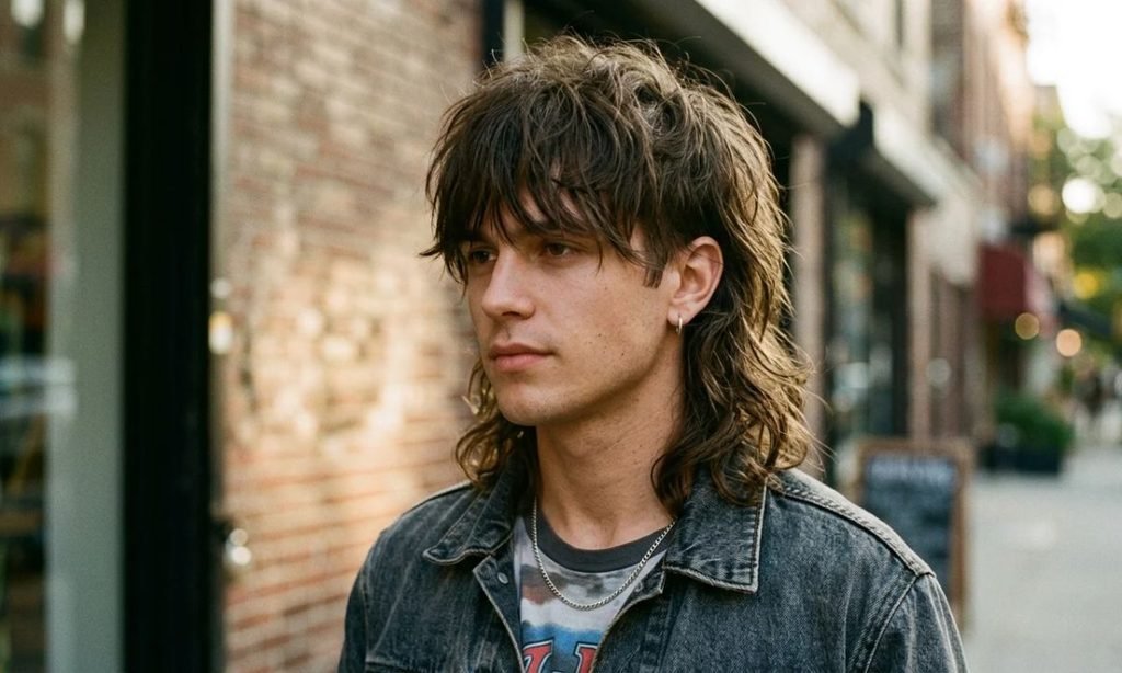 Long Fringe Mullet