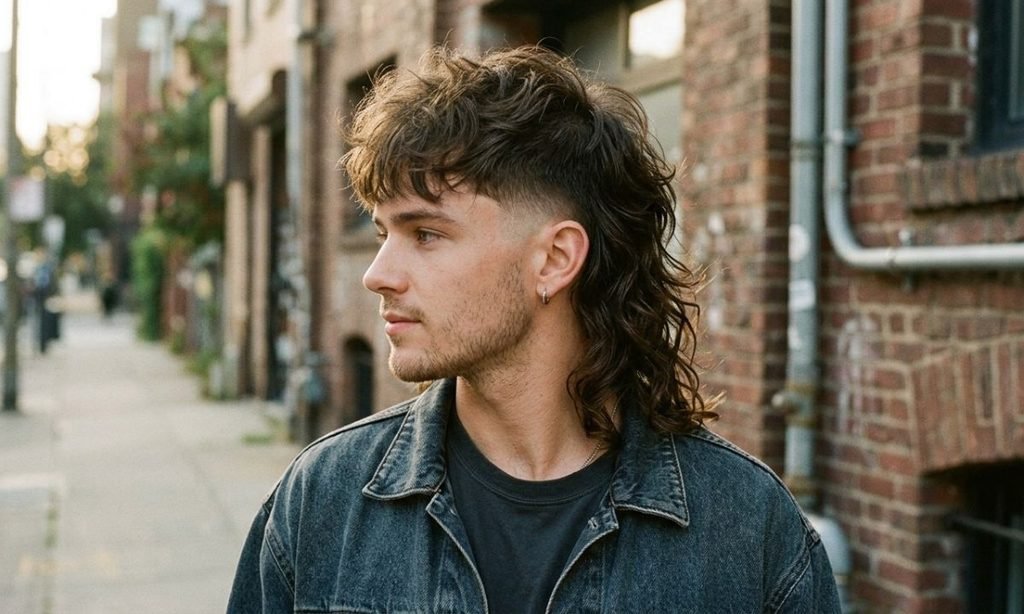 Low Fade Long Mullet