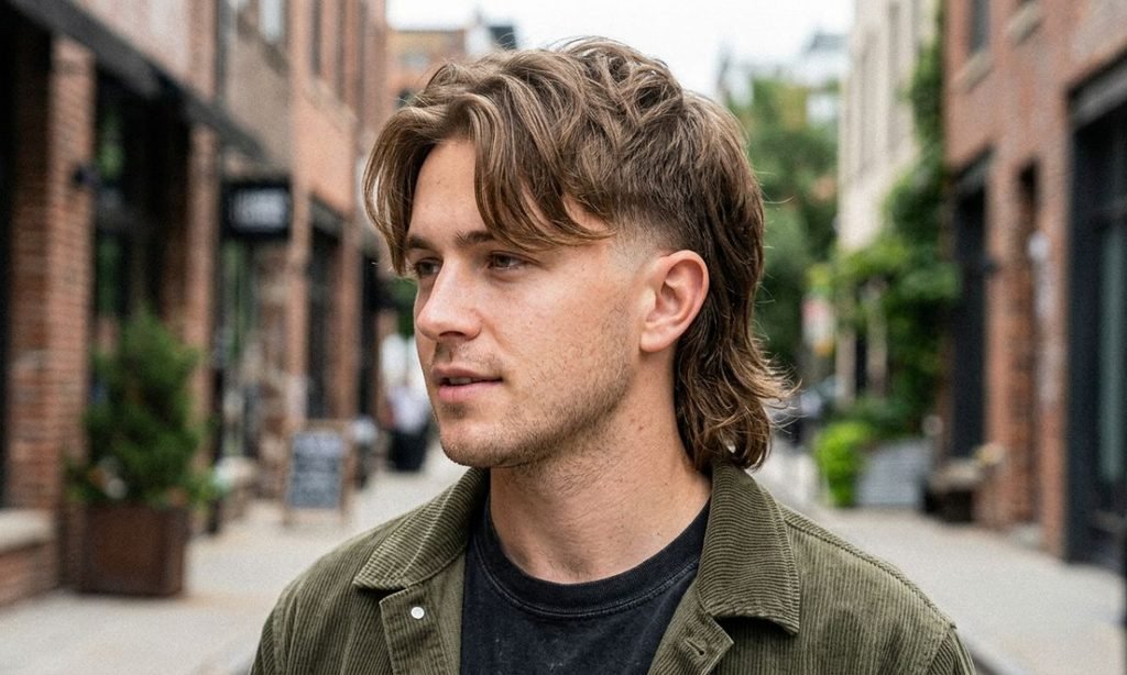 Low Taper Curtain Mullet