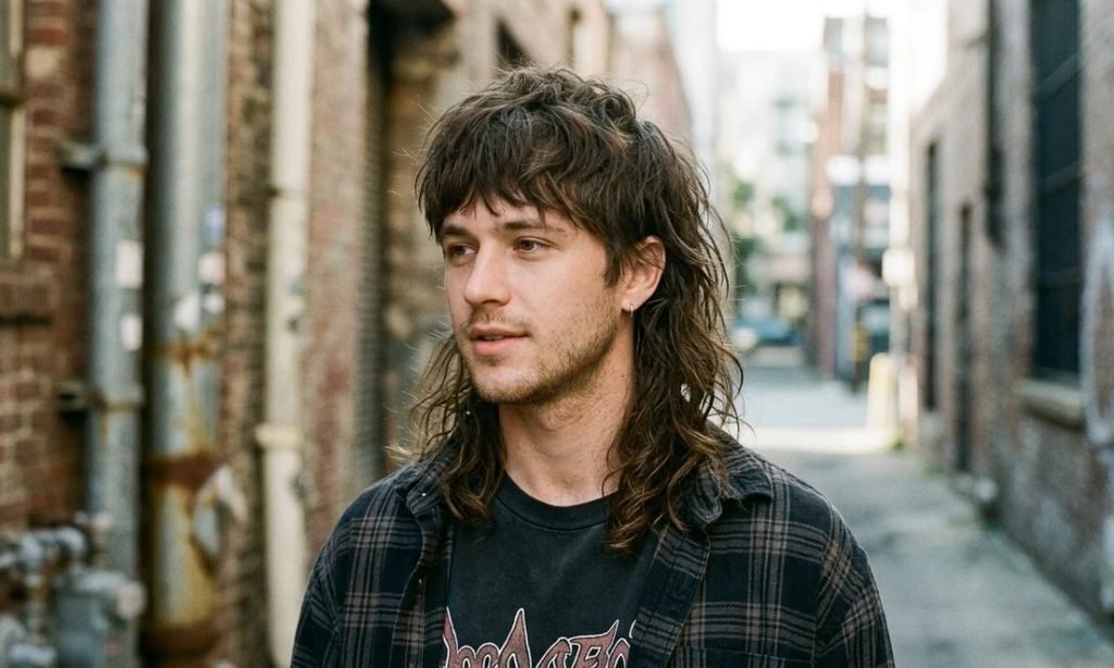 Messy Long Mullet