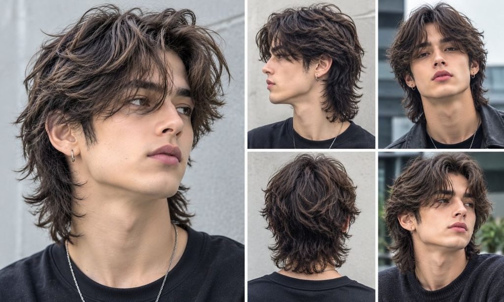 Shaggy Curtain Mullet