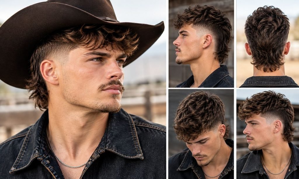 Short Cowboy Mullet
