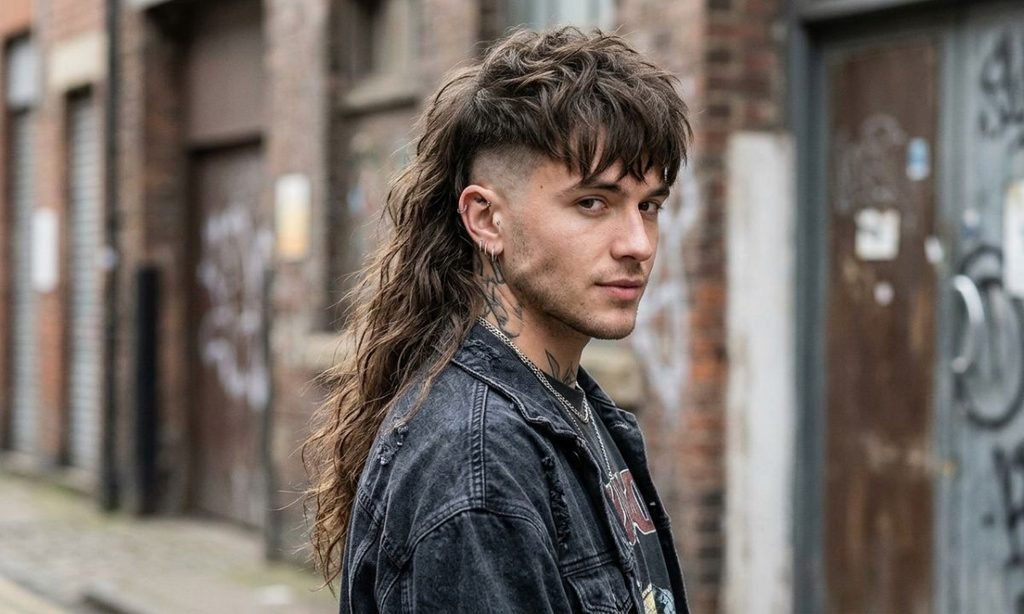 Undercut Long Mullet